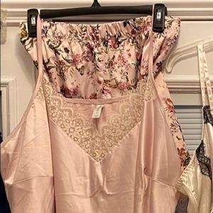 Lane Bryant Silky Shorts Pajama Set
